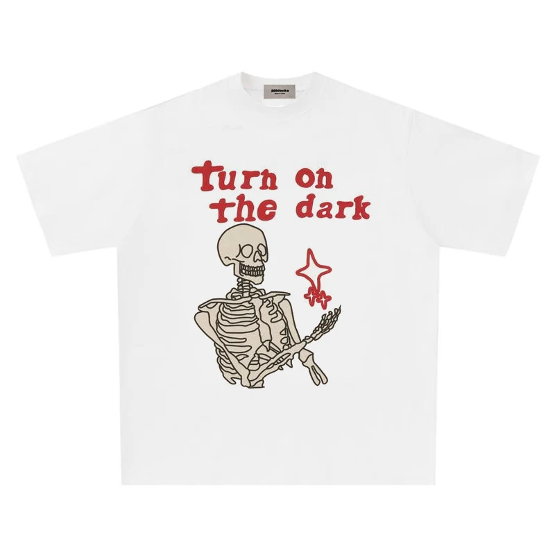 Dark Wind Skull Top for Men and Women. A unique gothic design featuring a skull. Comfortable and stylish for a distincti — photo 2