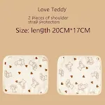 2pcs Love Teddy