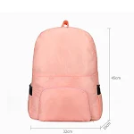Mochila Dobrável Ultraleve de Couro Design Slim e Compacto Perfeita para Viagens e Uso Diário Conforto e Estilo em um Único Acessório — foto 3