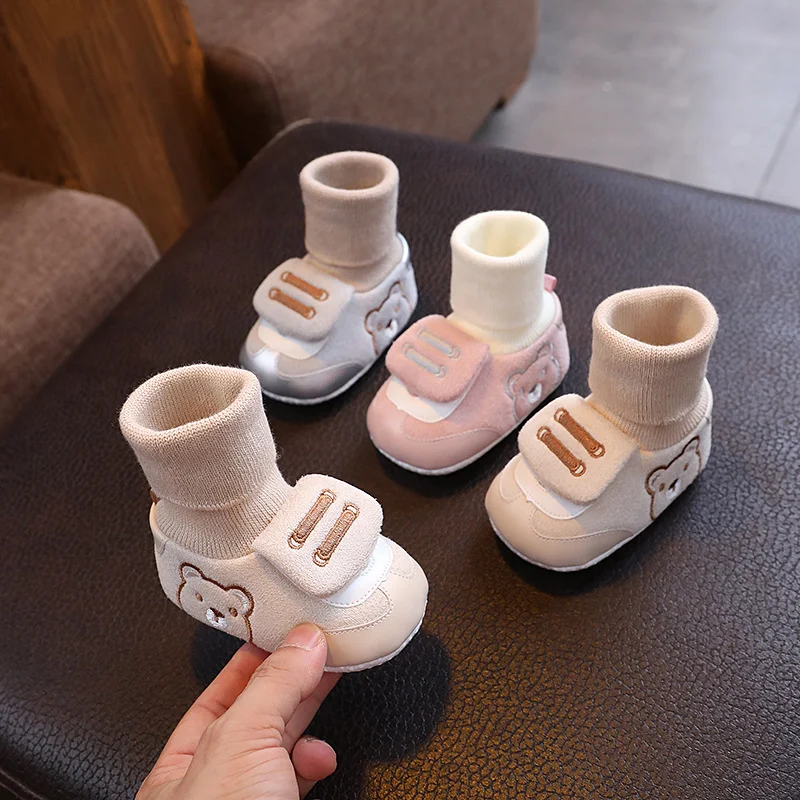 Sapatos antiderrapantes para bebês Solado macio para crianças pequenas Segurança e conforto nos primeiros passos Perfeitos para o dia a dia — foto 8