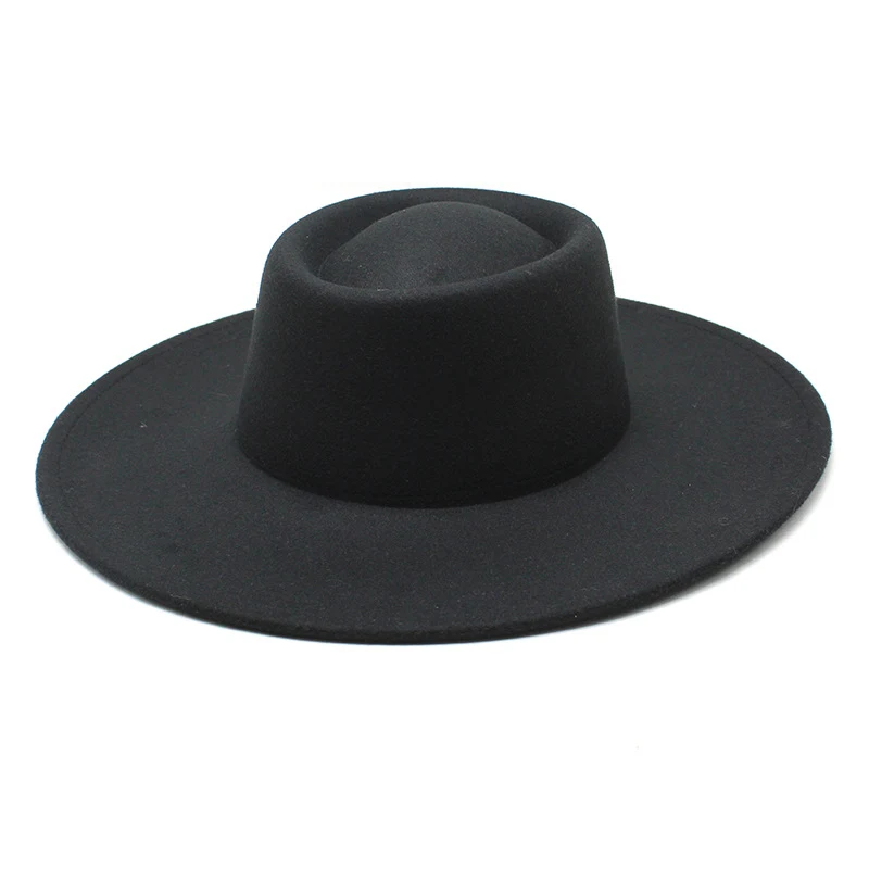 Title 9, Men And Women Fashion Simple Felt Bowler Hat