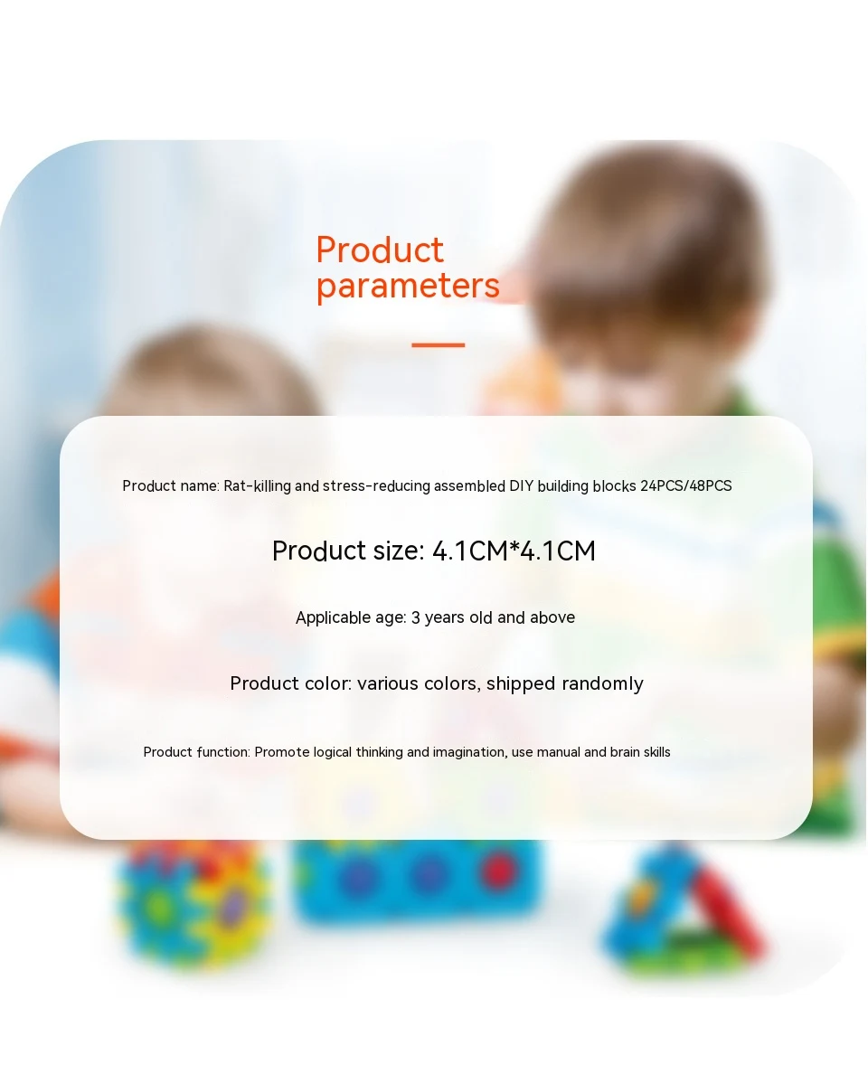 Title 7, Assembling Building Blocks 3D Puzzle Model Chil...