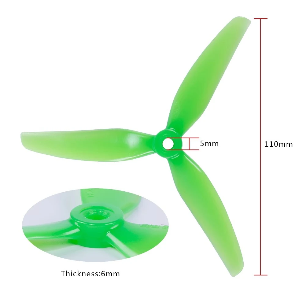 Title 4, HQ Ethix S4 5x3.1x3 Propeller for FPV. 5-inch, ...