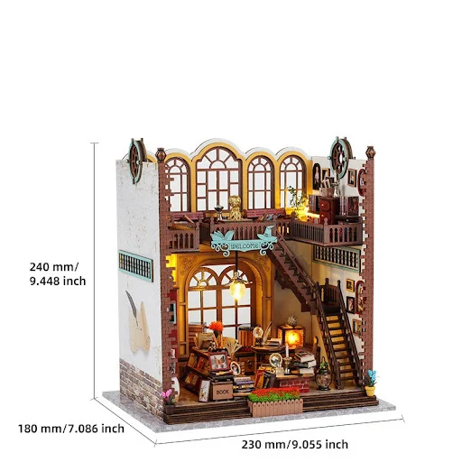 Title 7, Magic Book House Three-dimensional Puzzle Model...