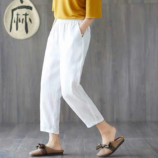 Title 6, Loose All-Match Harlan Casual Pants Thin Nine-P...