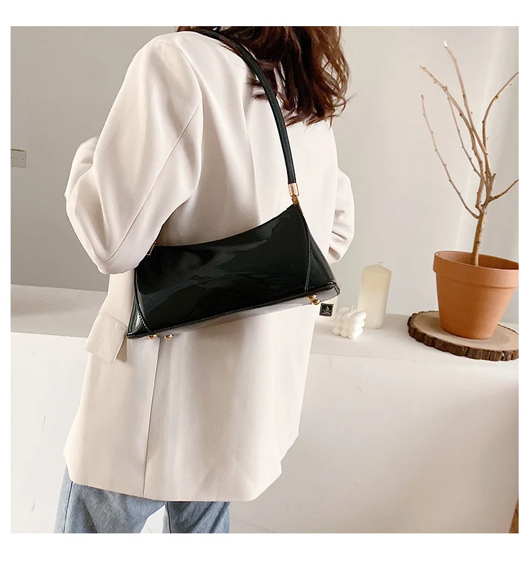 Title 10, Baguette underarm shoulder bag for stylish conv...