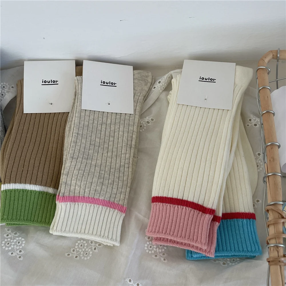 Title 7, Dopamine Contrast Color Tube Casual Bunching So...
