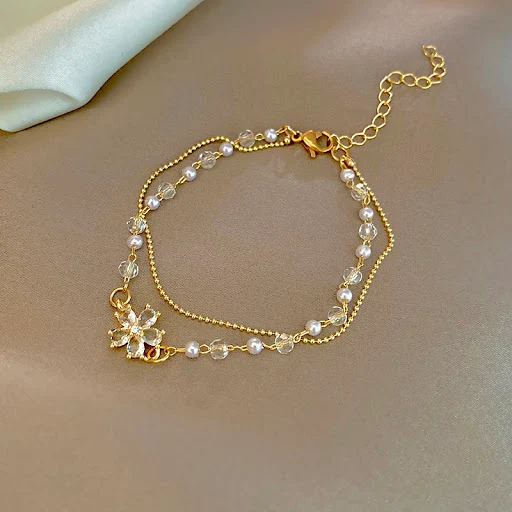 Title 8, Pulseira Feminina Retrô Francesa de Luxo Leve, ...