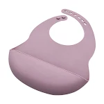 Babador infantil à prova d'água com bolso para arroz, ideal para refeições sem sujeira, fácil de limpar e proteger a roupa. — foto 4