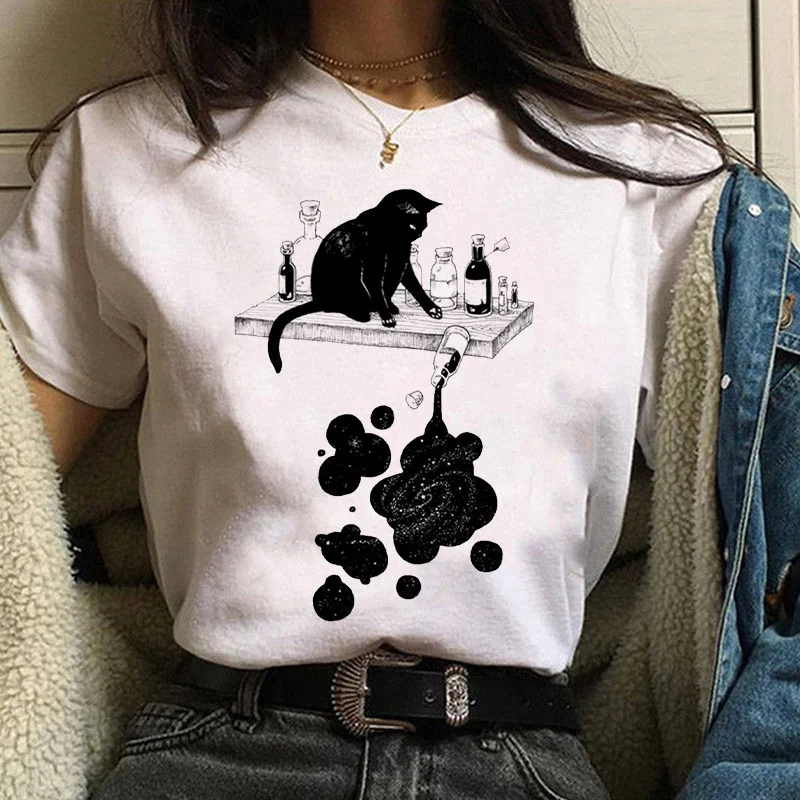 Title 28, Cat Mushroom Halloween Womens Streetwear Short...