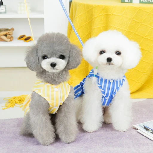 Title 4, Vestido de tracción vertical para cachorros, ro...
