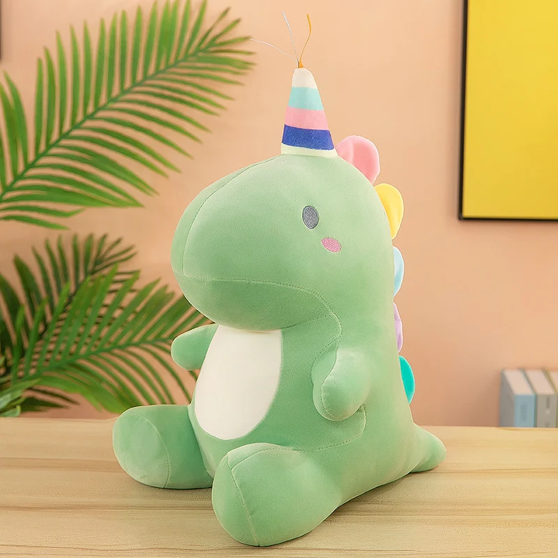 Boneca de pelúcia infantil Dinossauro Doce Criativo Travesseiro de dormir Macio e fofinho, perfeito para brincar e a hora de dormir. — foto 12