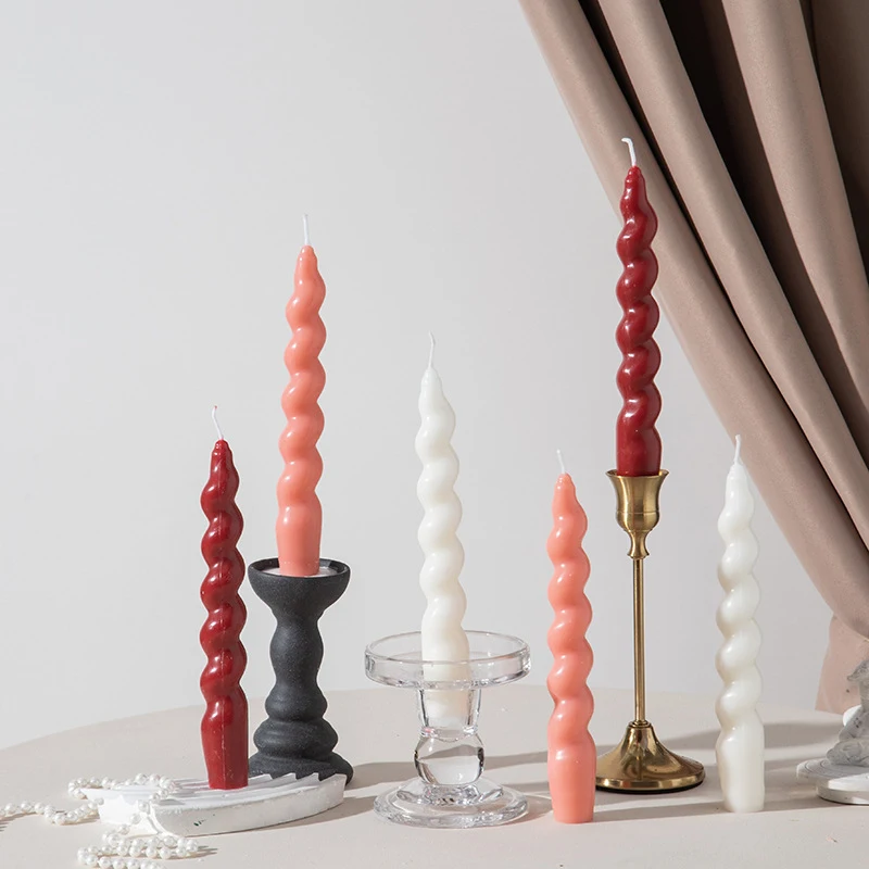 Title 7, INS Style French Spiral Aromatherapy Candle Twi...