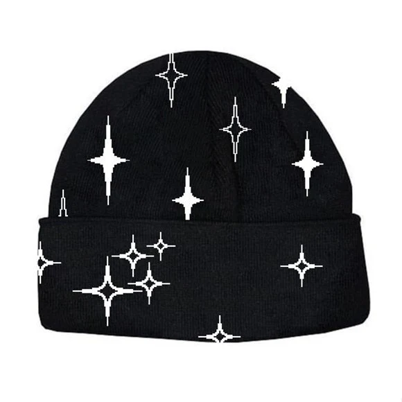 Title 3, Womens Knitted Hat Plush To Keep Warm In Winter
