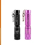 Mini UV Flashlight Keychain for Fluorescent Agent Detection. Compact and powerful for money, document verification, and — photo 2