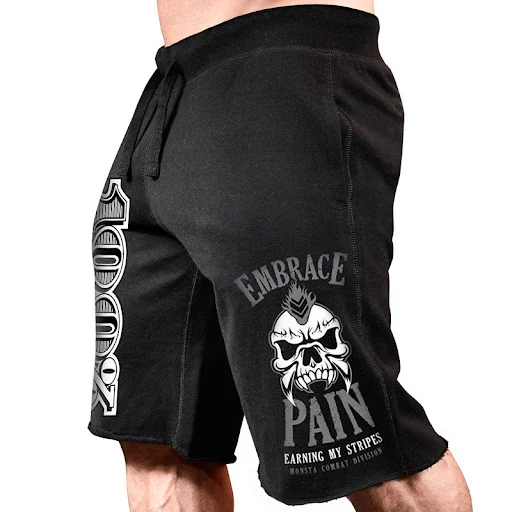 Title 2, Sports running casual shorts with big print, co...