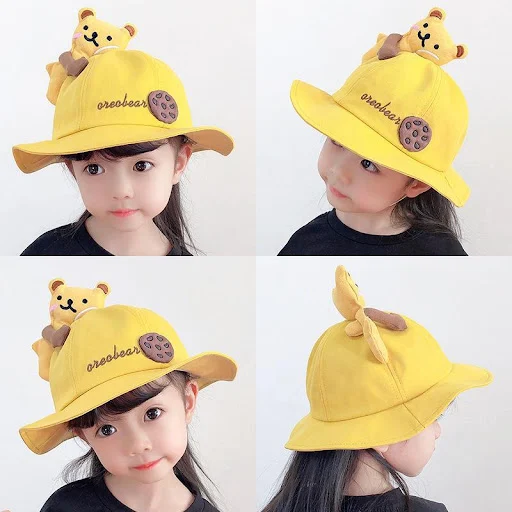 Title 8, Cute Girl Sunshade Sun Protection Pot Korean Tr...