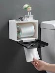 Innovative non-punching waterproof pumping paper roll dispenser for household use provides convenient and creative bathr — photo 1