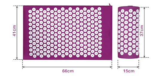 Title 1, Acupuncture Massage Yoga Mat With Pillow for re...