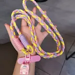 Pink And Yellow Purple Pendant