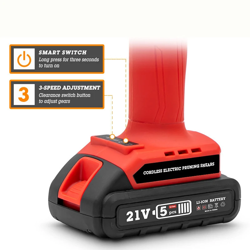 Title 3, Rechargeable Branch Shears Heavy Duty Electric ...