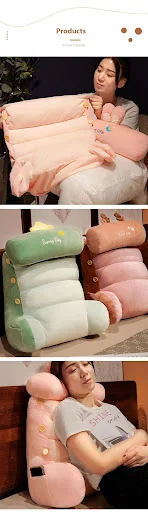 Title 5, New Bedside Soft Upholstery Couch Pillow Big Ba...