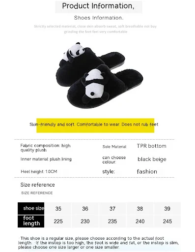 Title 19, Cartoon Indoor Plush Slippers for ultimate comf...