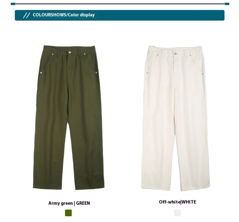 Title 5, LKTM Heren Kleding Cargo Broek Recht American R...