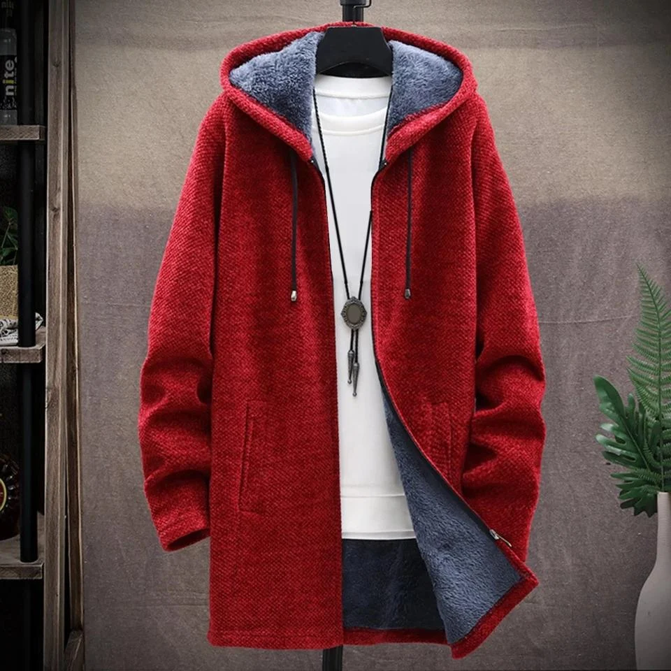 Men's Hooded Padded Sweater Warm Winter Comfort and Style Ideal for Cold Weather Provides Excellent Insulation and a Com — photo 5
