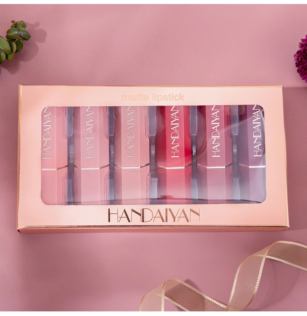 Title 9, Matte Lipstick Gift Box Set, Non-Stick Cup Form...