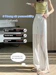 Calças Casuais de Verão Femininas, Conforto e Estilo para o Dia a Dia, Tecidos Leves e Frescos, Perfeitas para o Calor, Modelos Versáteis. — foto 6