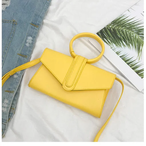 Title 1, Envelope Candy Color Handheld Ring Womens Bag ...
