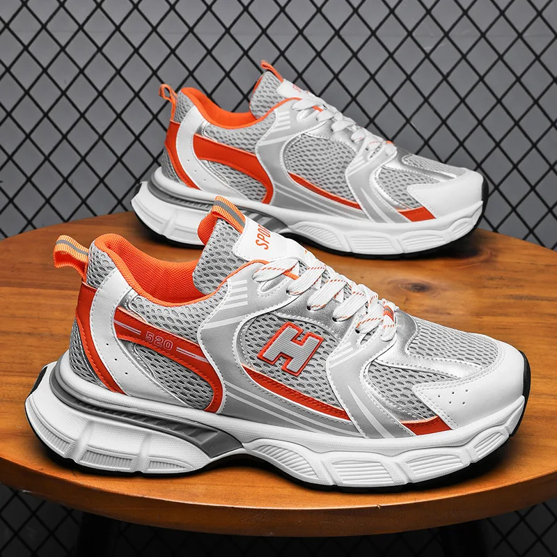 Tênis de Corrida Casual Masculino em Mesh Respirável Conforto e Leveza para Atividades Físicas e Uso Diário Design Moderno e Versátil — foto 2