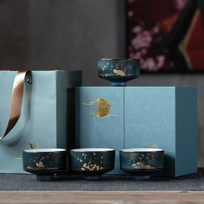 Title 2, Ceramic Tea Set for elegant tea experiences. Fe...
