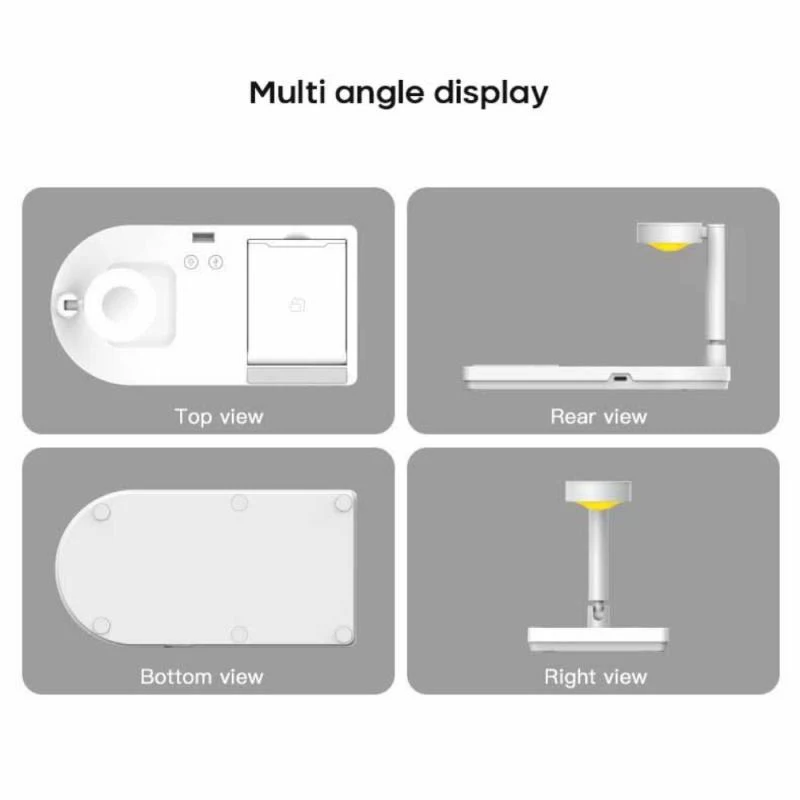Title 7, Multi-function Wireless Charger Dock for Apple ...