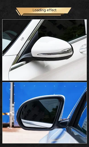 Title 6, C-Class W205 Rearview Mirror Assembly with Refl...