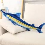 Boneca de peixe Bluefin Ocean adorável Um brinquedo macio e seguro para crianças. Perfeito para abraçar, brincar e aprender sobre a vida marinha. — foto 4