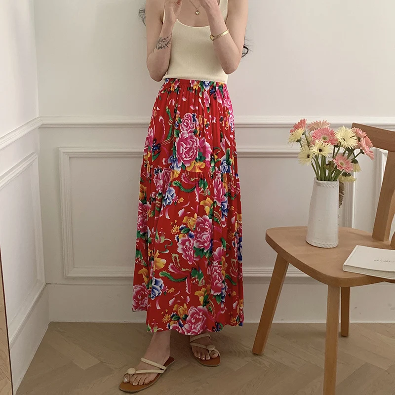 Women's Fashion Elegant Floral Cotton Silk Home Dress, a comfortable and stylish choice for relaxing at home, offering a — photo 5