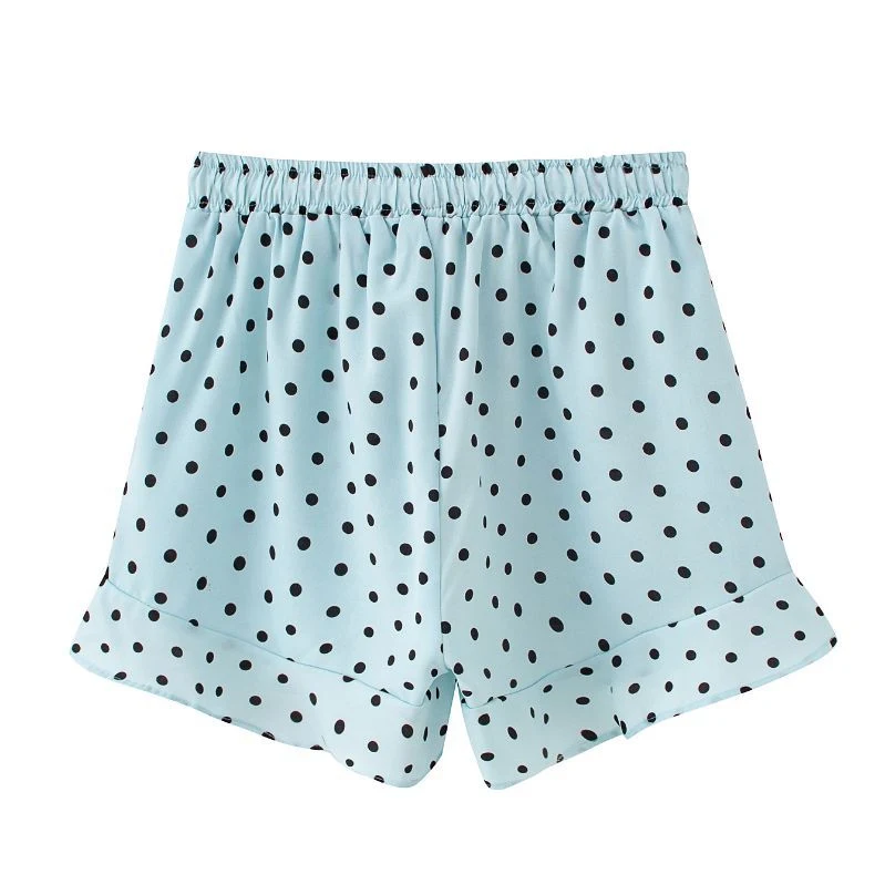 Title 2, Shorts de bolinhas com corte evasê para o verão...
