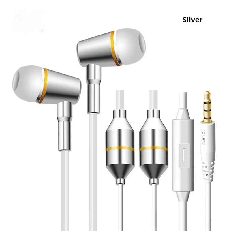 FC12 Drive-by-wire In-Ear Music Headset with Microphone, Air Conduit Radiation Protection for Safe Listening and Calls. — photo 5