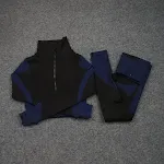 Conjunto esportivo de ioga com três peças, calças de fitness elásticas. Perfeito para esportes e yoga. Conforto e flexibilidade para seus treinos. — foto 1