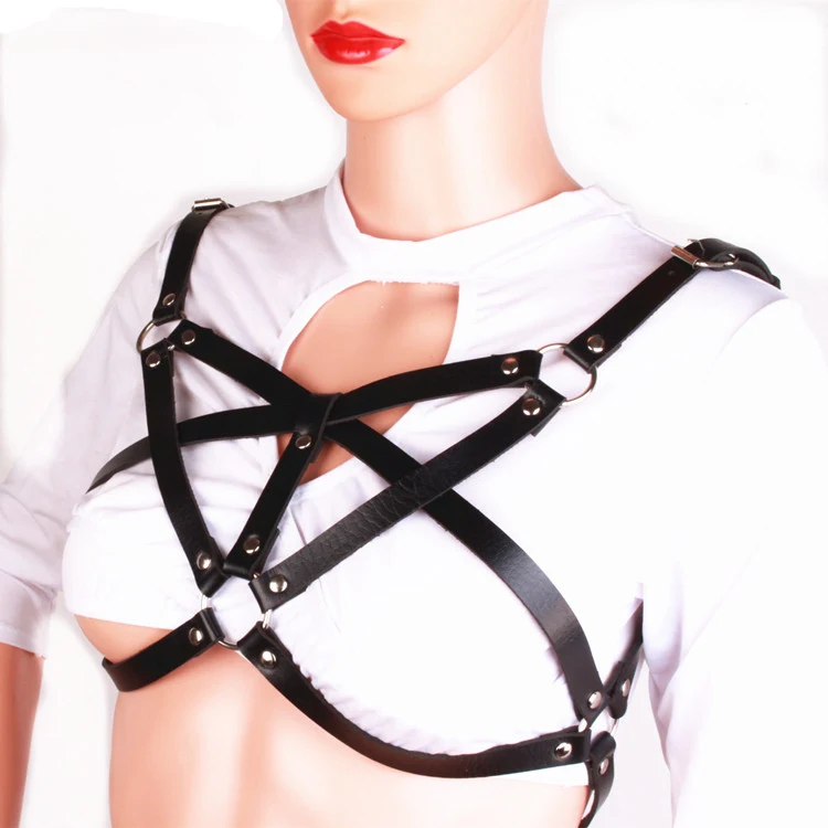 Title 2, Punk Personality Multi-ring Rivet Chest Strap