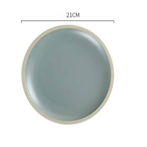 Title 2, Morandi Ceramic Matte Western Dinner Plate Set ...