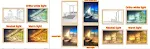 Verlicht Schilderij LED Decoratie, Bedside Stijl, Creatief Modern Design, Zonsimulatie, Nachttekening, Sfeervolle Verlichting. — foto 34
