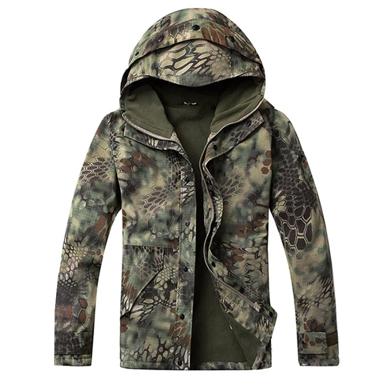Title 5, Mens Fashion Outdoor Camouflage Jacket Suit. D...