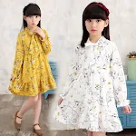 Blumenkleid mit Rock für ältere Kinder Modetrend Ein bezauberndes Kleid für besondere Anlässe und den Alltag — foto 13