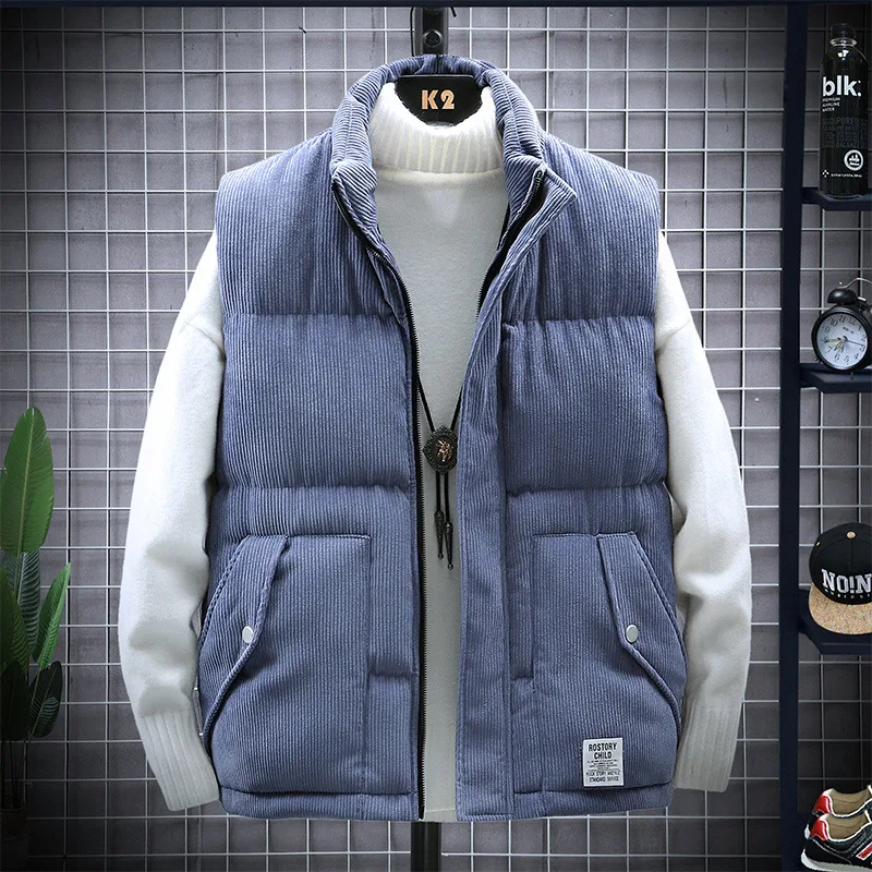 Title 8, Mens Down Cotton Vest Winter Jacket, a warm an...