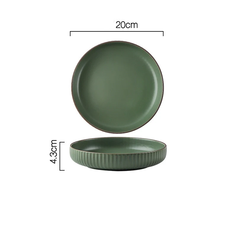 Conjunto de mesa e louça Wind Simple Bowl And Plate Combinação, desfrute de refeições elegantes e práticas com design funcional — foto 10