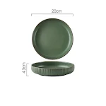 Conjunto de mesa e louça Wind Simple Bowl And Plate Combinação, desfrute de refeições elegantes e práticas com design funcional — foto 10