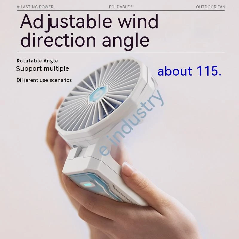 Title 5, Ventilador de mano portátil para exteriores, re...
